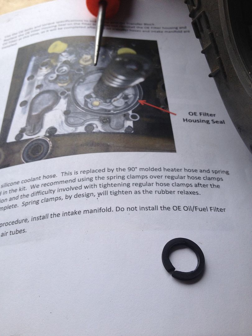 Oil Filter Drain Back Valve Ford Powerstroke Diesel Forum